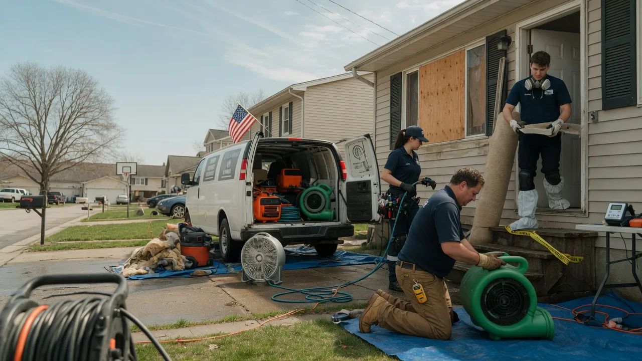 Water Damage Restoration in Fort Loramie, OH near me